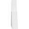 Ekena Millwork Portland Architectural Grade PVC Gable Bracket, 36"W x 10 1/2"H x 2"D x 6"F, 7/12 Pitch GBP036X11X0206POR00 - alternate 4